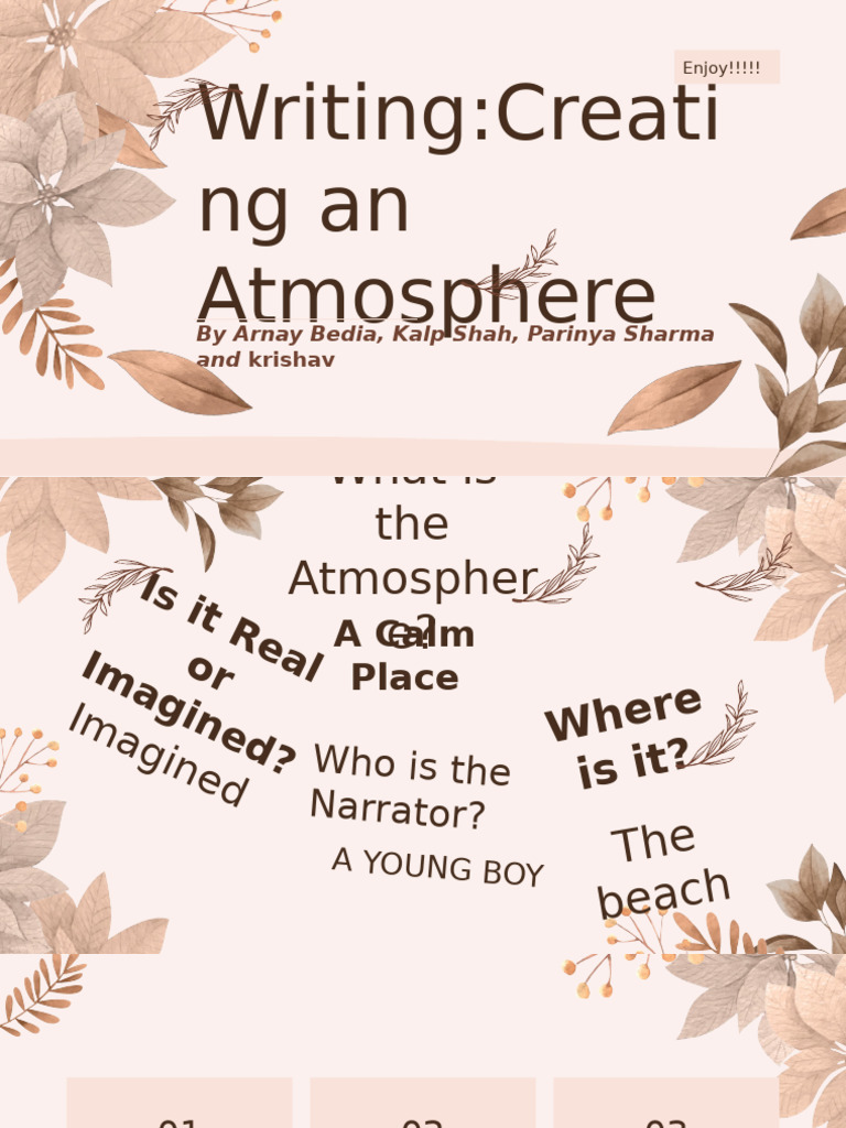 Atmoshere Project | PDF