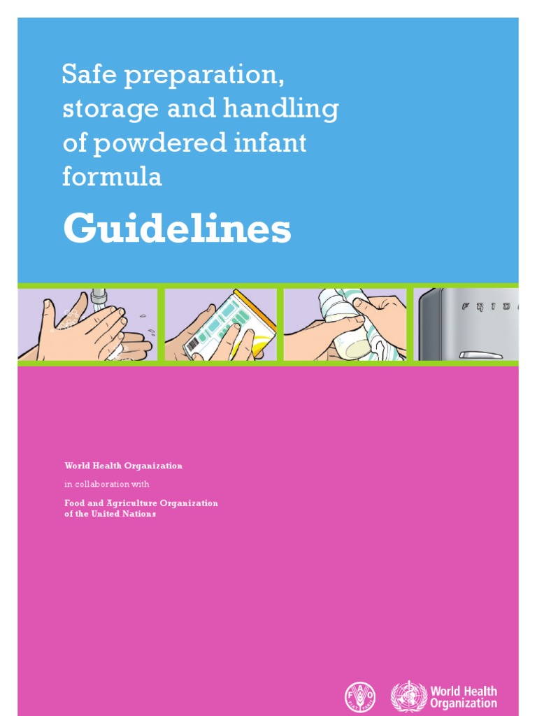 Guidelines: Safe Preparation, Storage and Handling of Powdered Infant ...