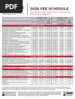 2026 Rosebank College Fee Schedule | PDF | Payments | Debit Card