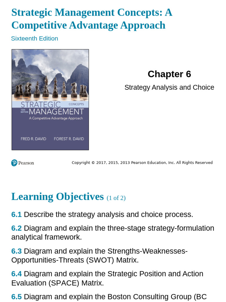 Dersnot 2411 1732994585 | PDF | Swot Analysis | Strategic Planning