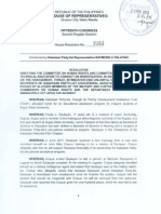 HR 2161 - Inquiry On The Harassment of Ifugao Scholars