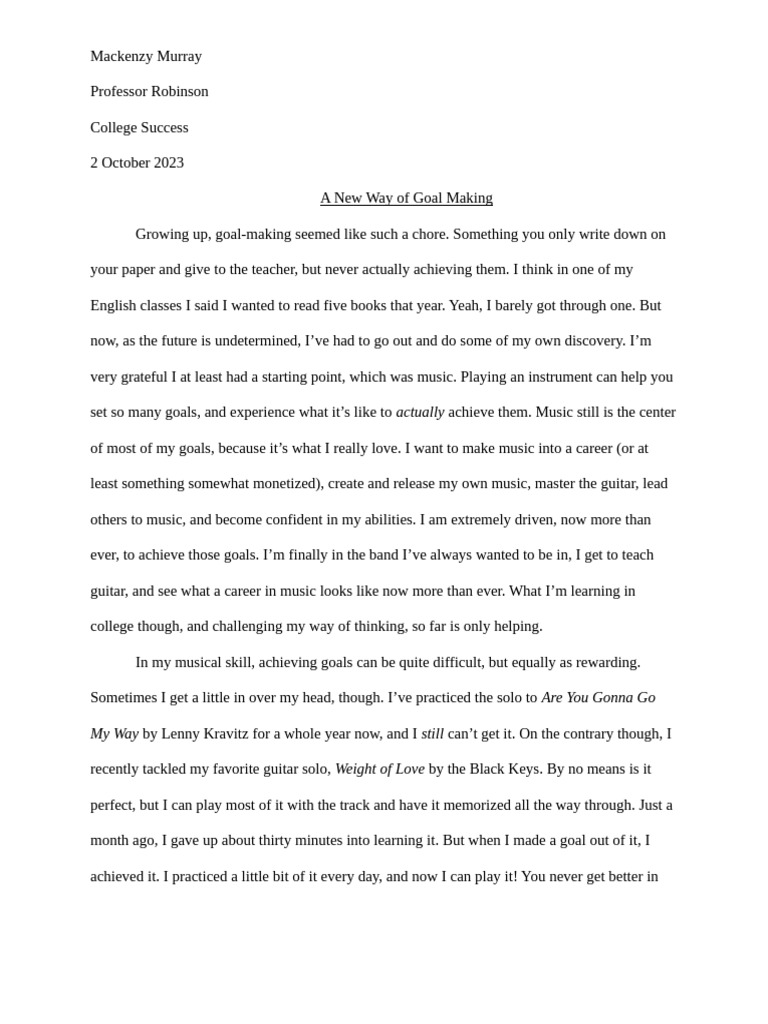 Unit 1 Learning Process Paper Pdf