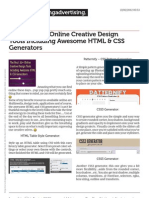 Online Creative Design Tool_html_css