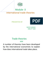 Module-3 International trade theories explained