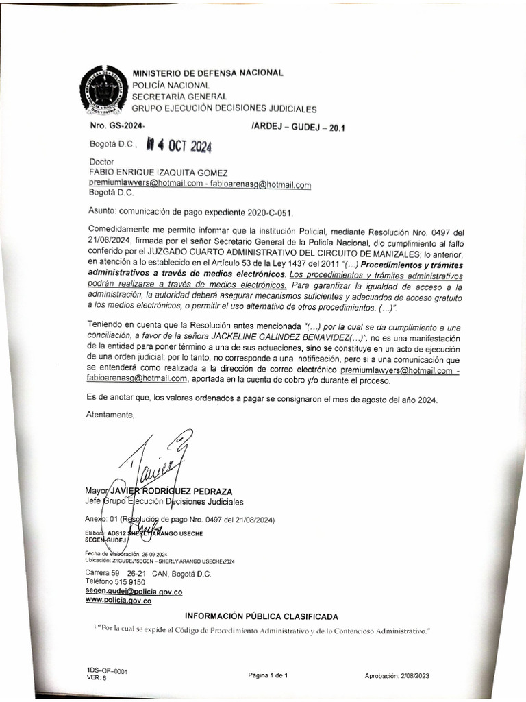 Documento 164 | PDF