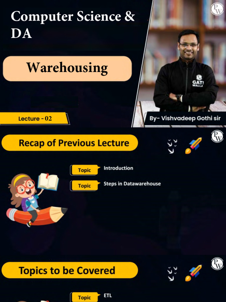 Computer Science in Data Warehousing | PDF