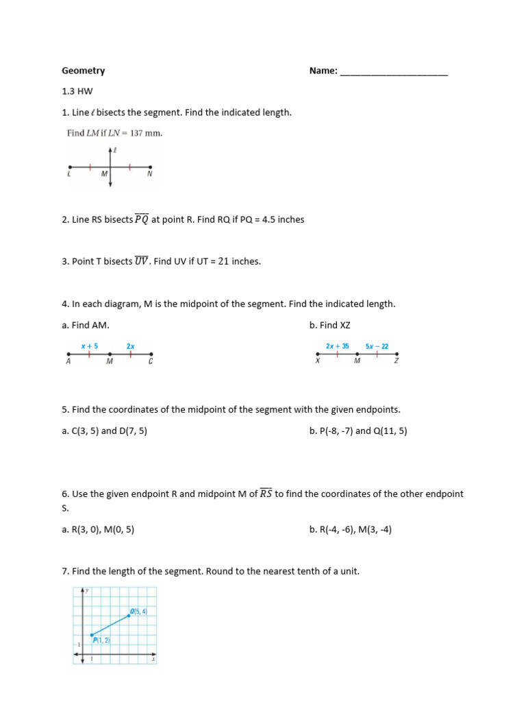 1.3 HW Geo | PDF