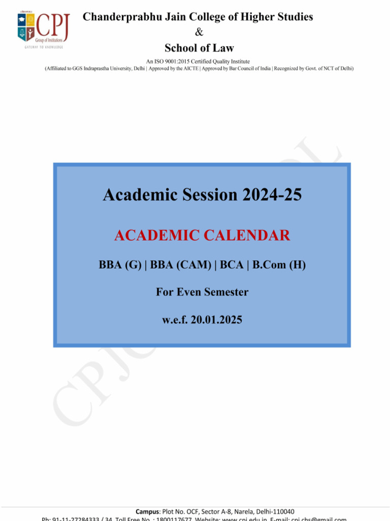 Academic Calendar 2024-25 Overview | PDF | Academic Term | Schools