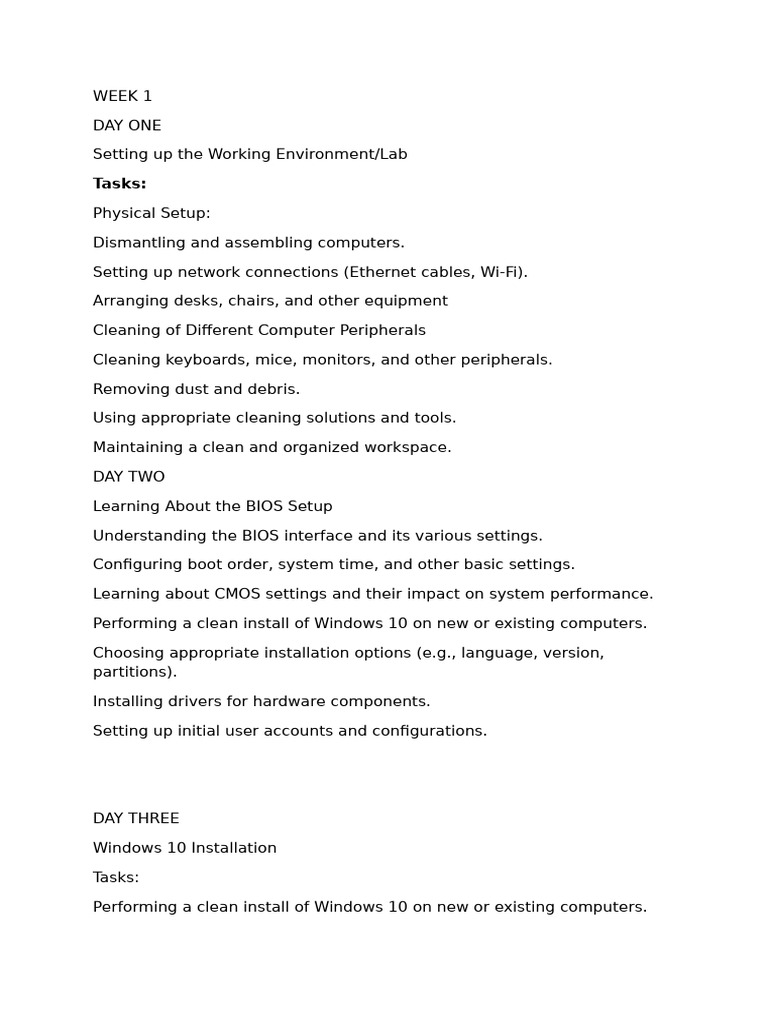 Computer Setup and Maintenance Guide | PDF | Microsoft Excel | Command ...
