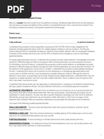 Laser Treatment Consent Form | PDF | Medical Specialties | Clinical ...