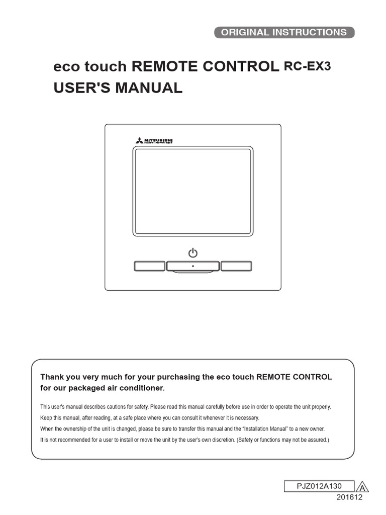 Eco Touch Remote User Guide | PDF | Backlight | Waste