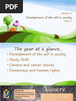 Grade 12 Development of Self in Society Core Notes | PDF | Stress ...