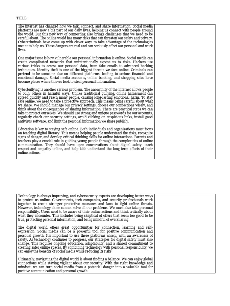 Social Media Iii Pdf Cybercrime Computer Security