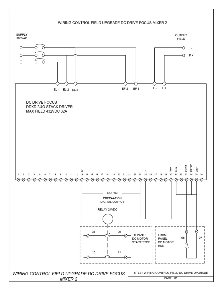 DC Drive Control Field Upgrade Guide | PDF | Electrical Engineering ...