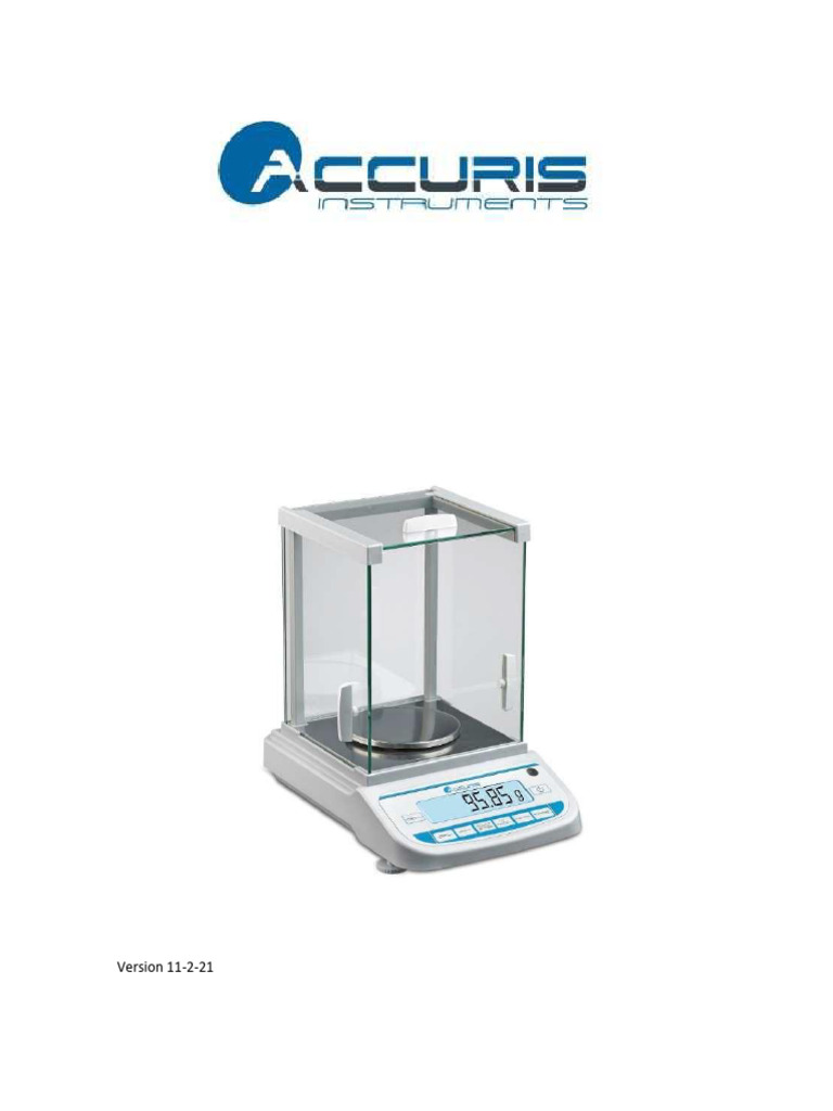 W3200 Precision Balance Operating Manual | PDF | Weight | Manufactured ...