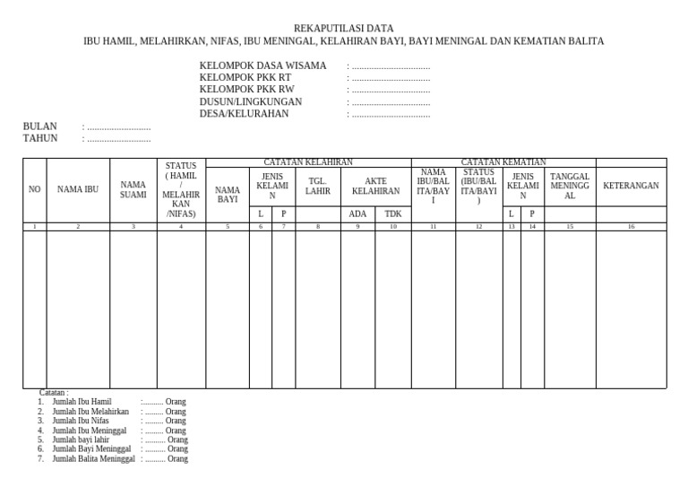 Rekaputilasi Data | PDF