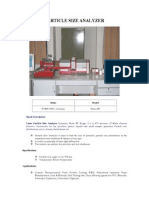 Particle Size Analyzer