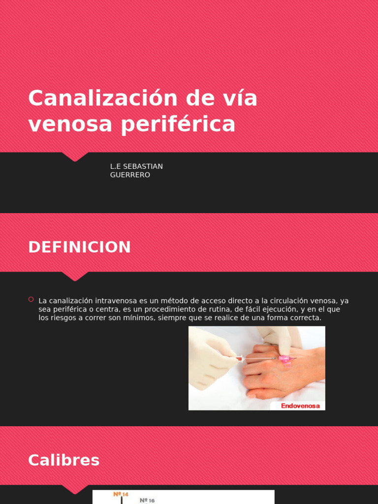 Copia de Venopuncion 1 | PDF | Terapia intravenosa | Grafología