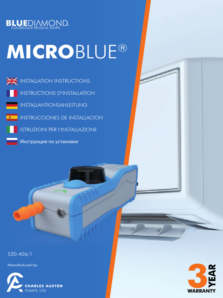 Instructions d'installation MicroBlue® | PDF | Équipement ...