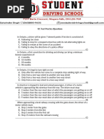 100 Most Common Drivers Exam Questions Canada - 241112 - 175212 | PDF
