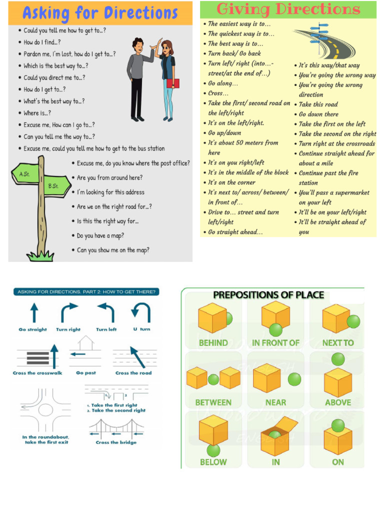 giving directions | PDF