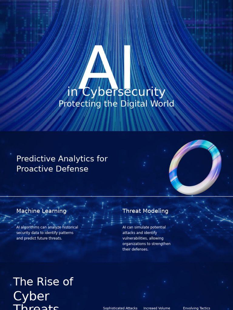Blue and White Modern Technology Keynote Presentation | PDF | Computer ...