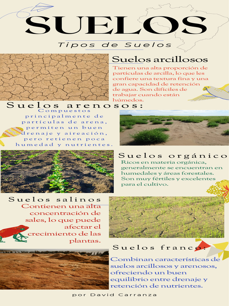 Tipos de Suelo para Niños | PDF