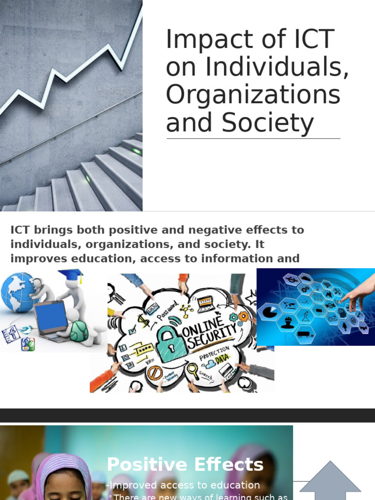 Effects of ICT on Society and Individuals | PDF | Educational ...