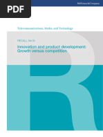 Download McKinsey Telecoms RECALL No 19 - Innovation and product development Growth versus competition by kentselve SN82403636 doc pdf