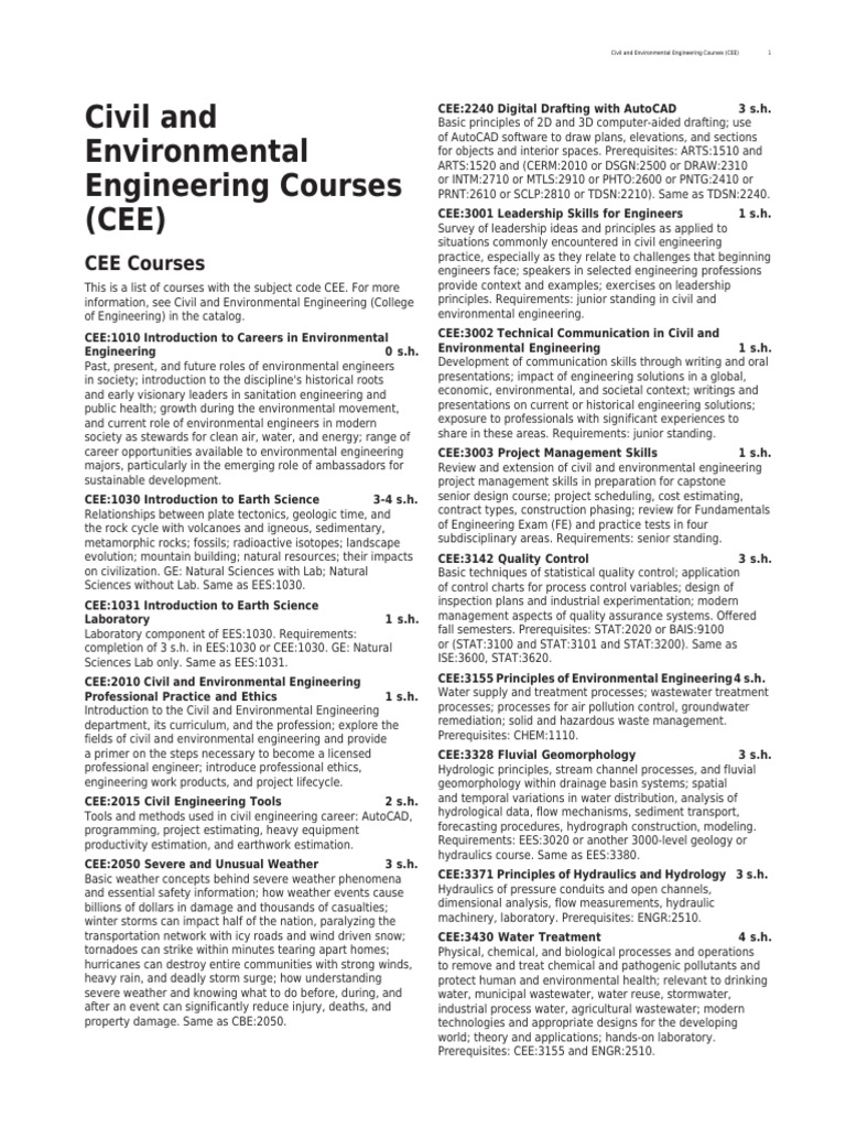cee | PDF | Fluid Dynamics | Engineering