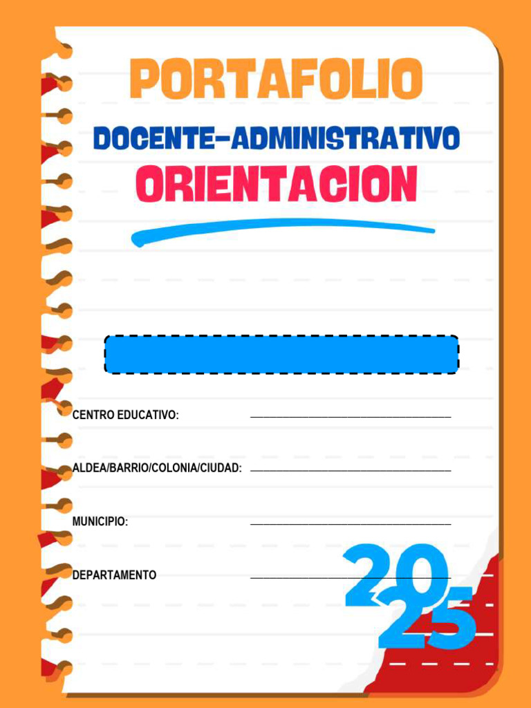 Portafolio Docente 2025: Guía y Ejemplo | PDF | Enseñando | Evaluación