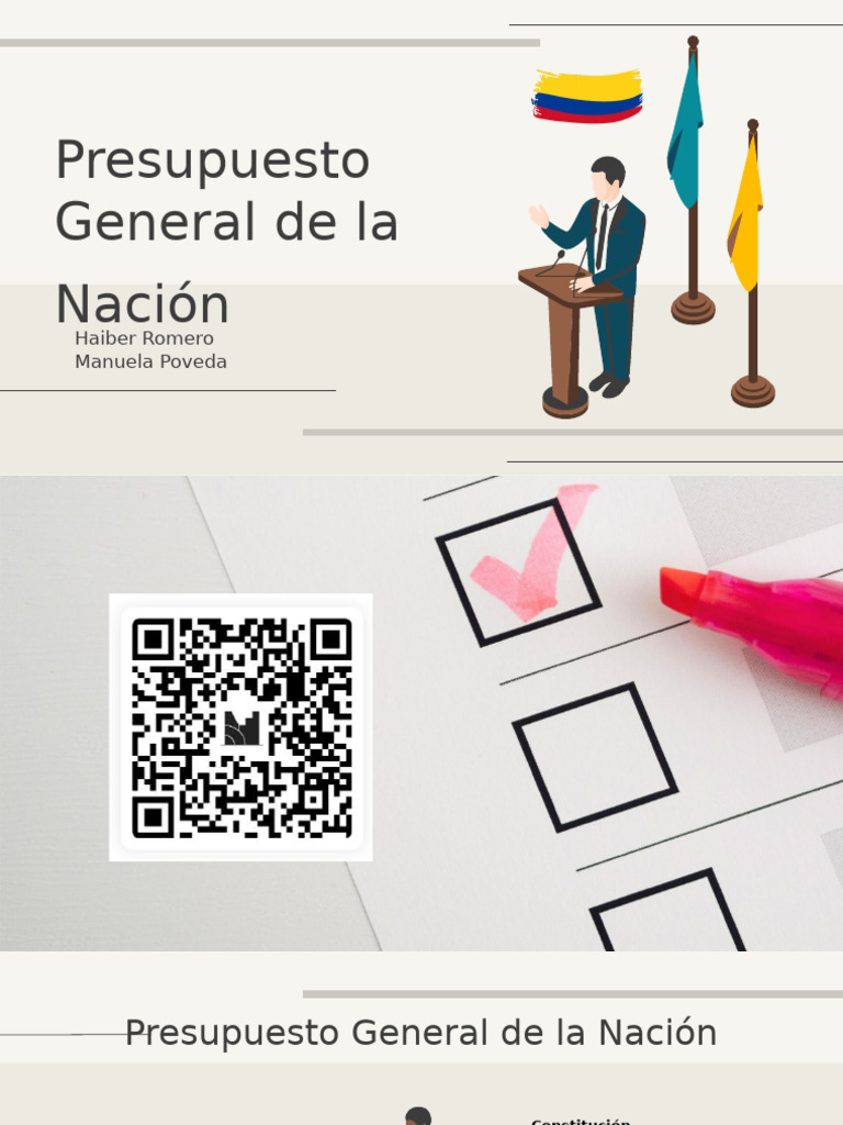 Presupuesto General de la Nación 2024 | PDF | Presupuesto | Economias