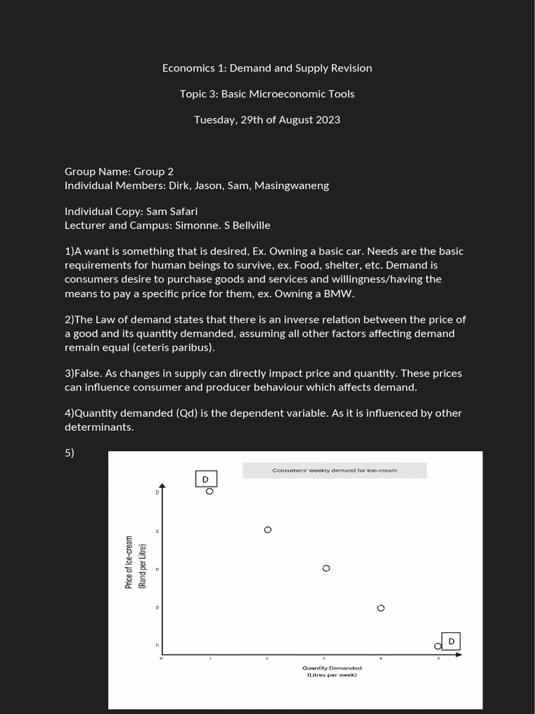 Demand and Supply Basics in Economics | PDF | Supply (Economics) | Demand