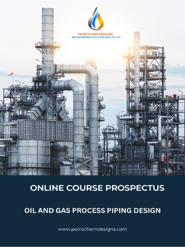 Oil & Gas Piping Engineering Courses | PDF | Pipe (Fluid Conveyance ...
