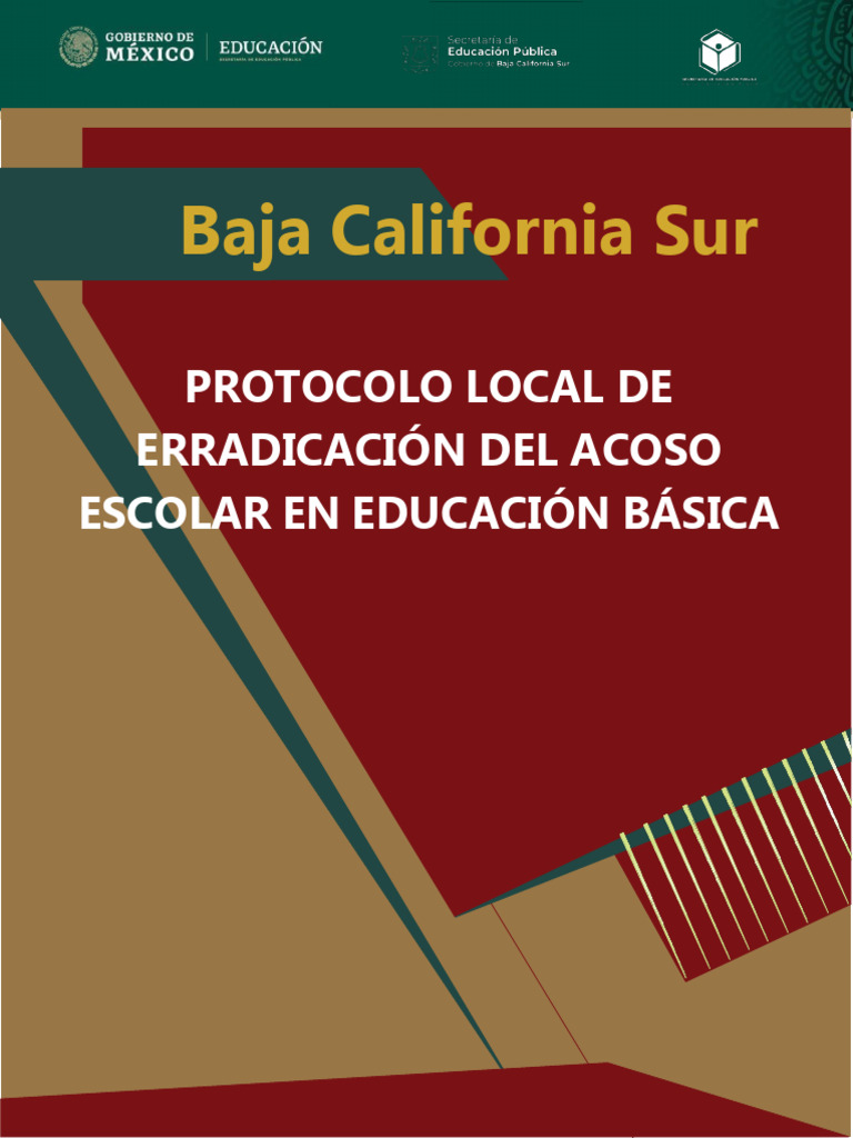 Protocolo de Erradicación del Acoso Escolar | PDF | Educación de la ...