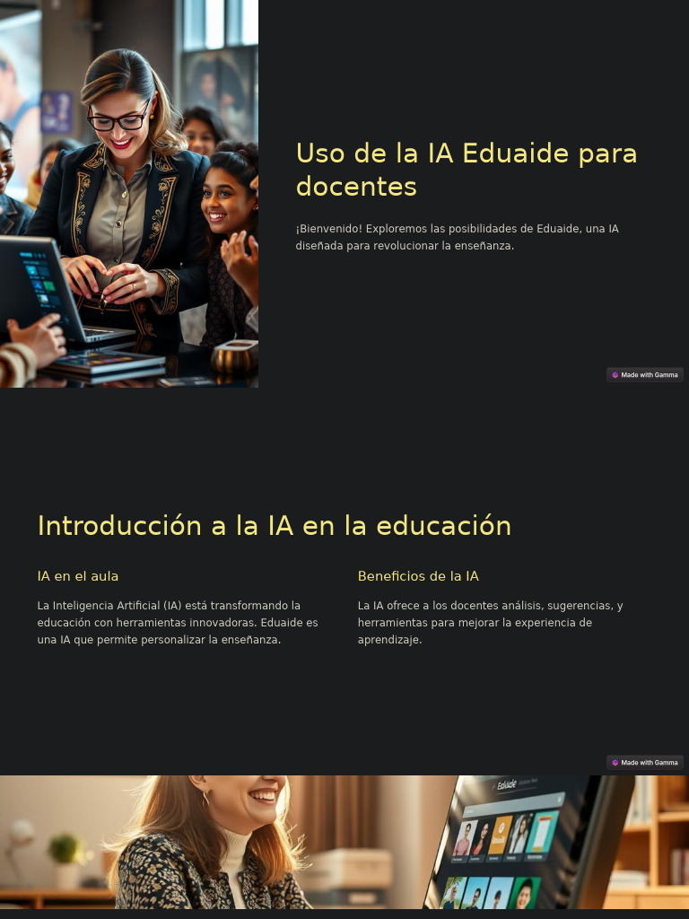 Eduaide: IA para docentes en educación | PDF | Enseñando | Inteligencia ...