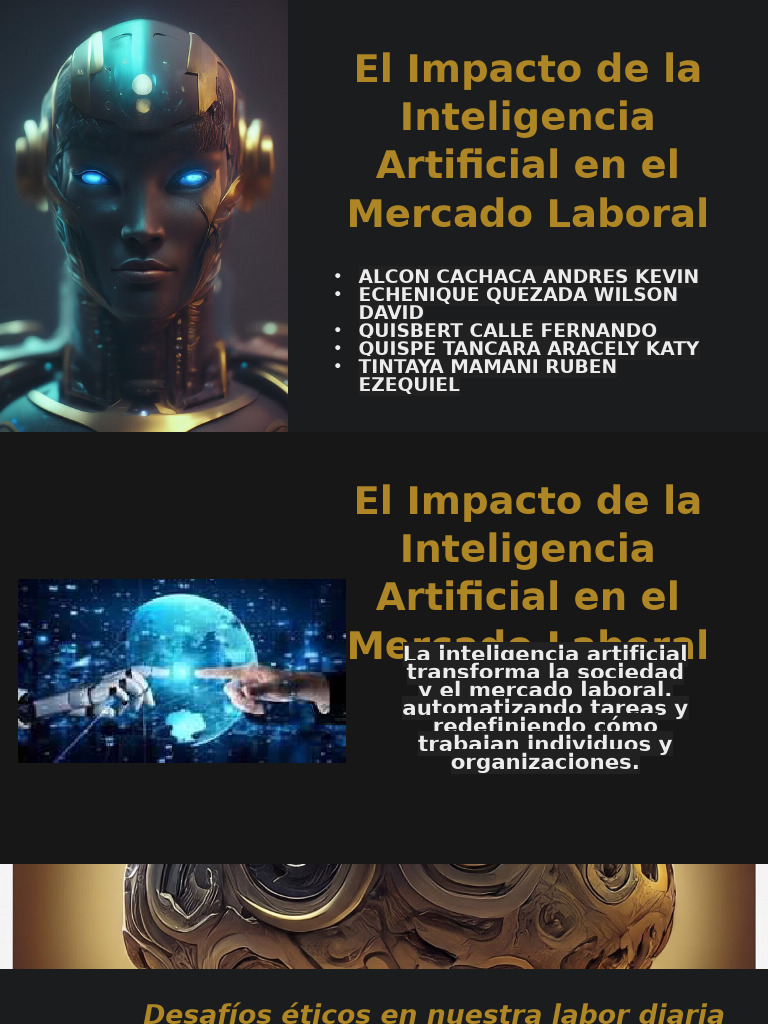 Impacto de la IA en el Empleo Actual | PDF | Inteligencia artificial ...
