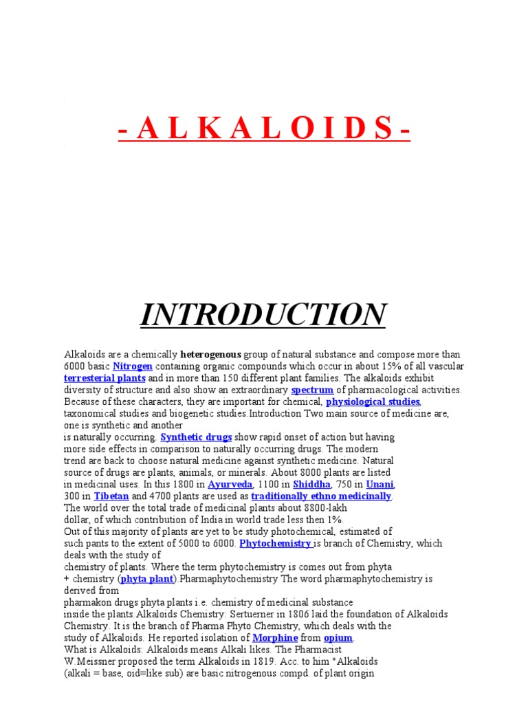 alkaloids-nitrogen-terresterial-plants-spectrum-physiological-studies