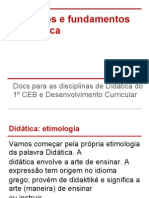 Fundamentos Da Didática