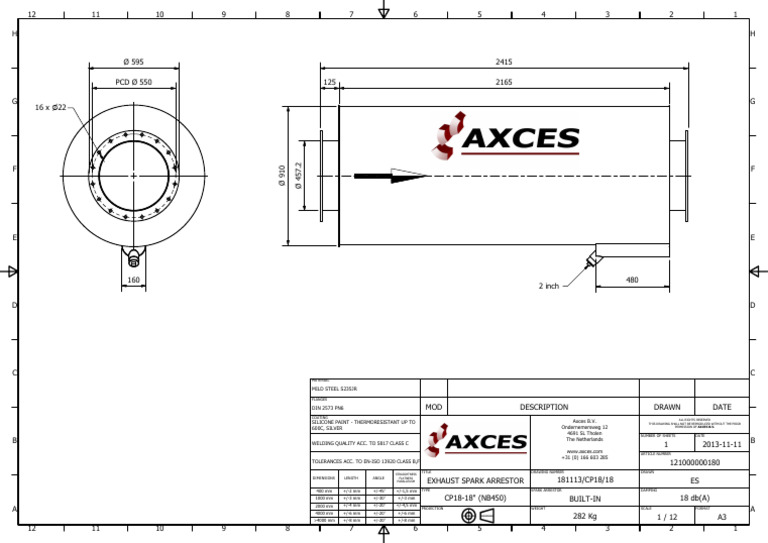 CP18 18inch | PDF | Industrial Processes | Mechanical Engineering