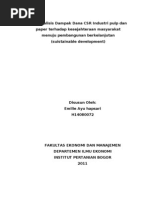 Download Industri Pulp Dan Paper Terhadap Kesejahteraan Masyarakat Menuju Pembangunan Berkelanjutan by Emilie Ayu Hapsari Daryanto SN82411370 doc pdf