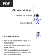 Chapter 16: Circular Motion Notes | PDF | Acceleration | Angle