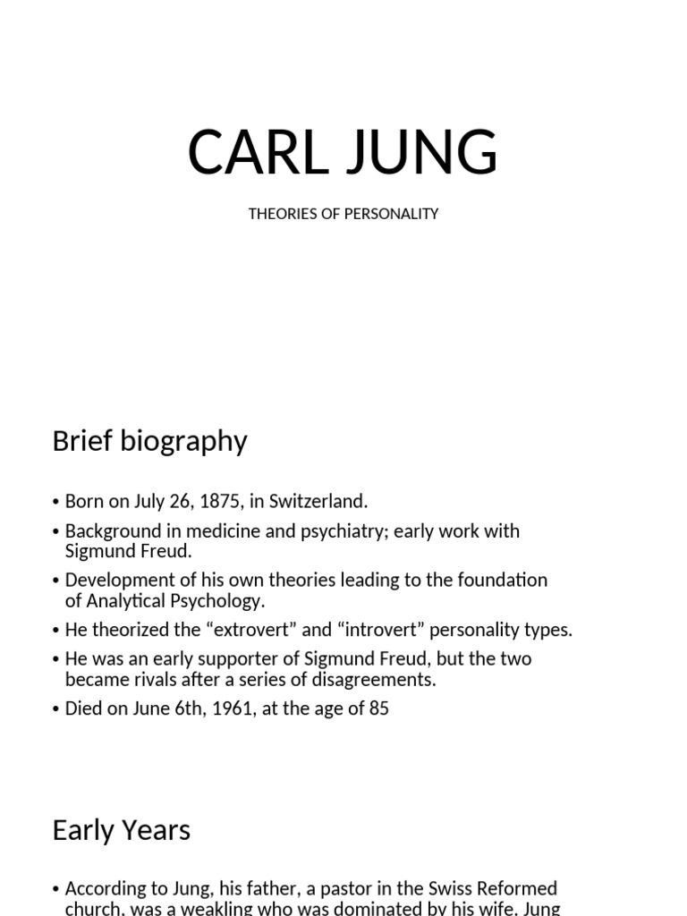 Carl Jung Lesson 2 (1) | PDF | Analytical Psychology | Unconscious Mind