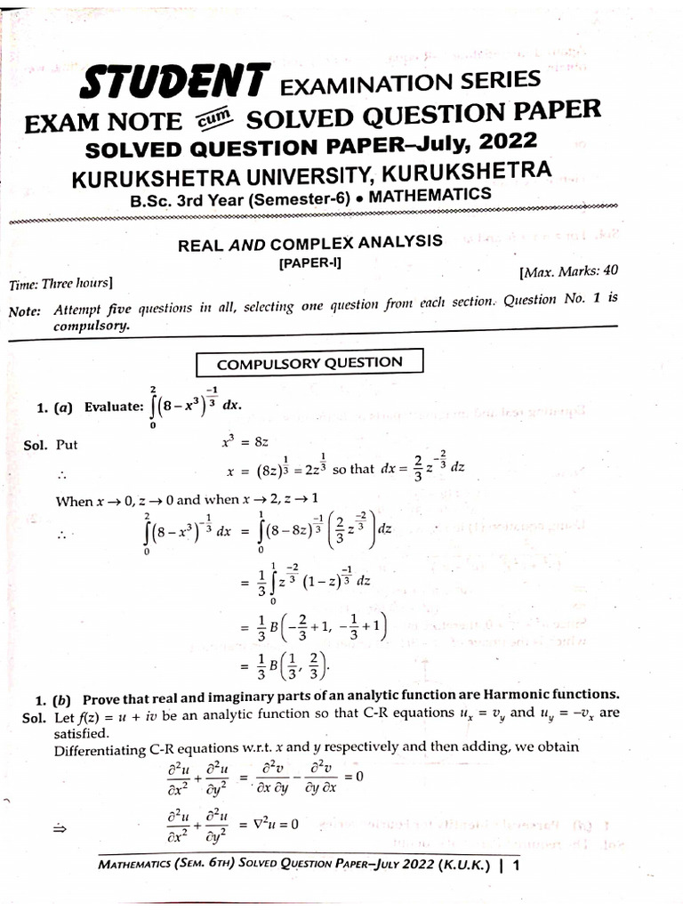 Real and Complex Analysis | PDF