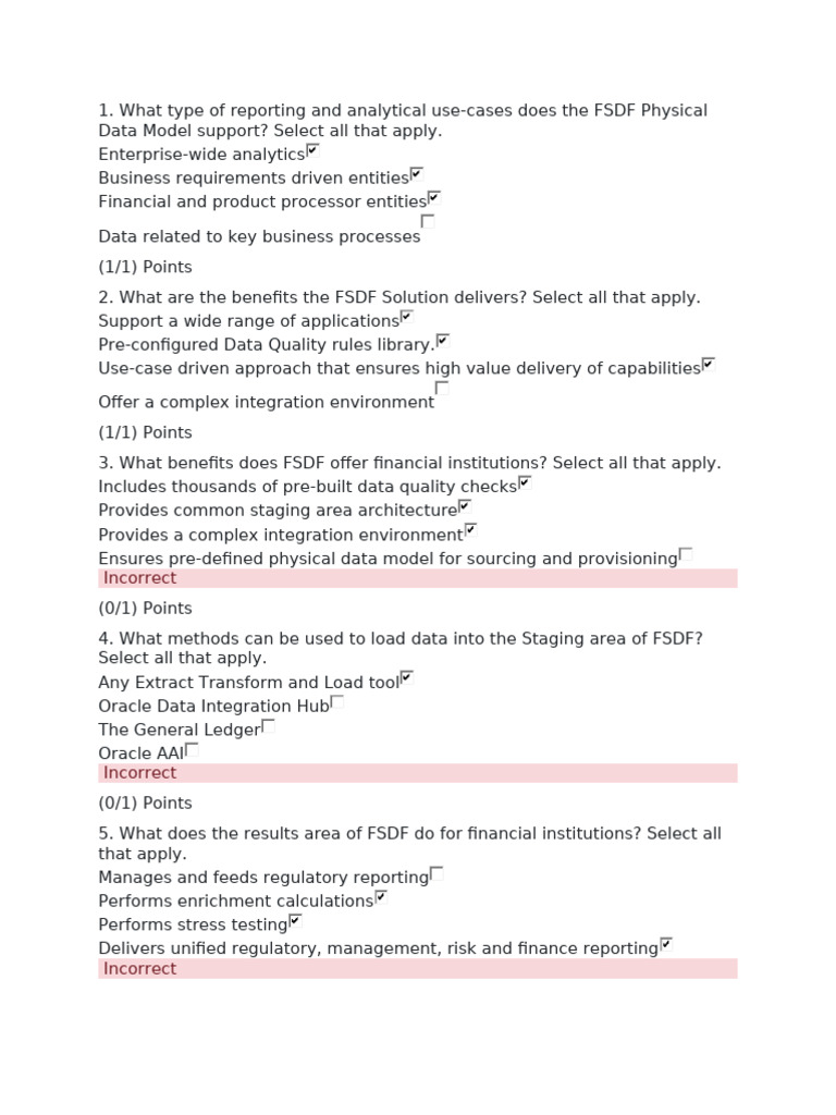 FSDF Benefits for Financial Institutions | PDF | Data Model | Big Data