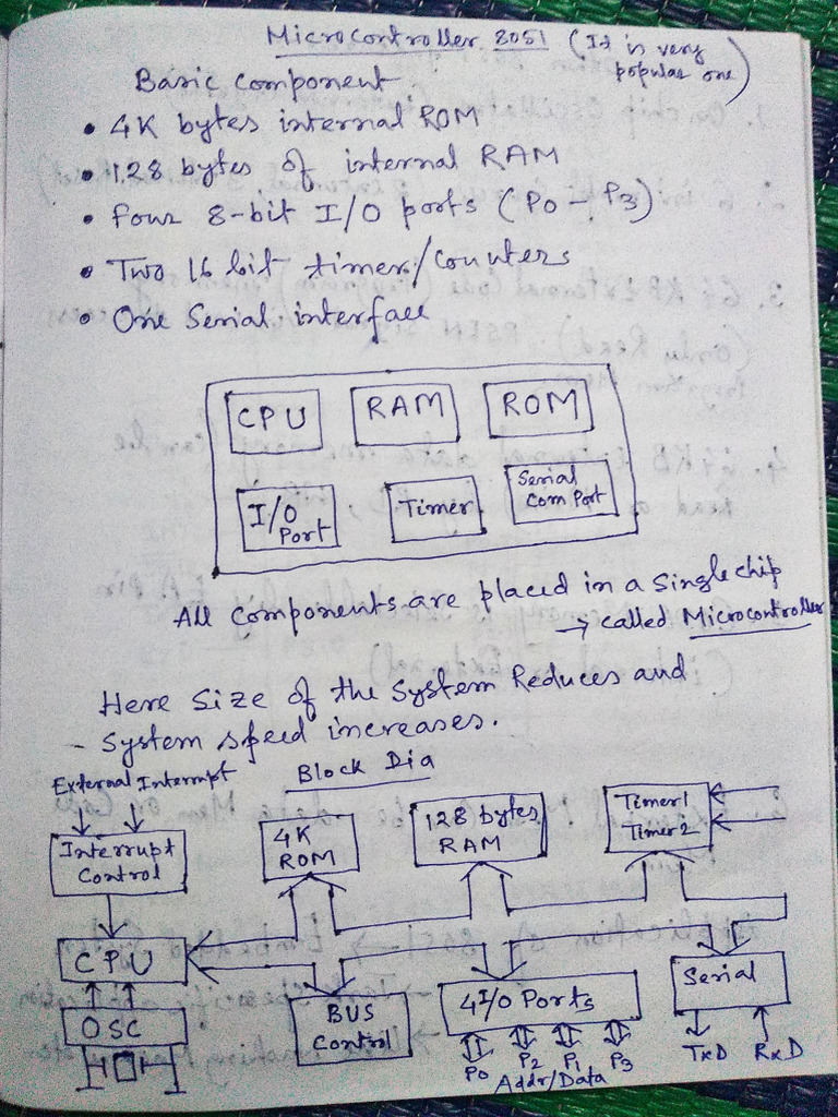 Micro-Controller Note 1 | PDF