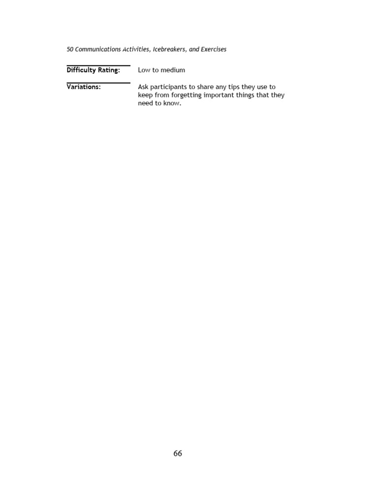 50 Communication Activities Guide | PDF