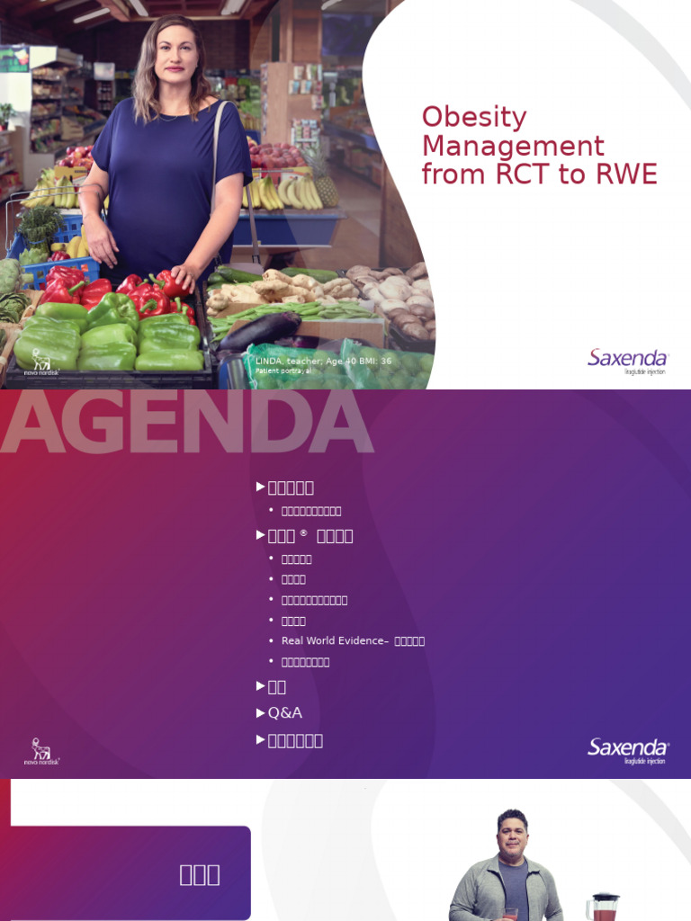 Saxenda_Obesity Management from RCT to RWE_primary care_v2 | PDF