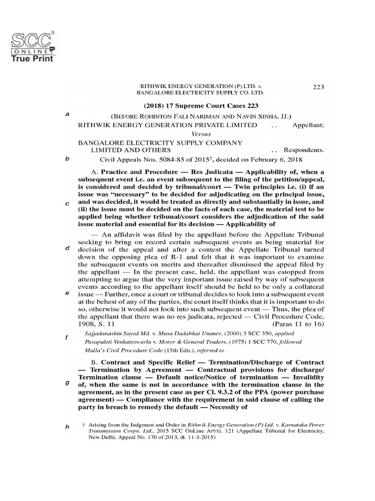 Supreme Court Judgment on Modak Case | PDF | Supreme Court Of The ...