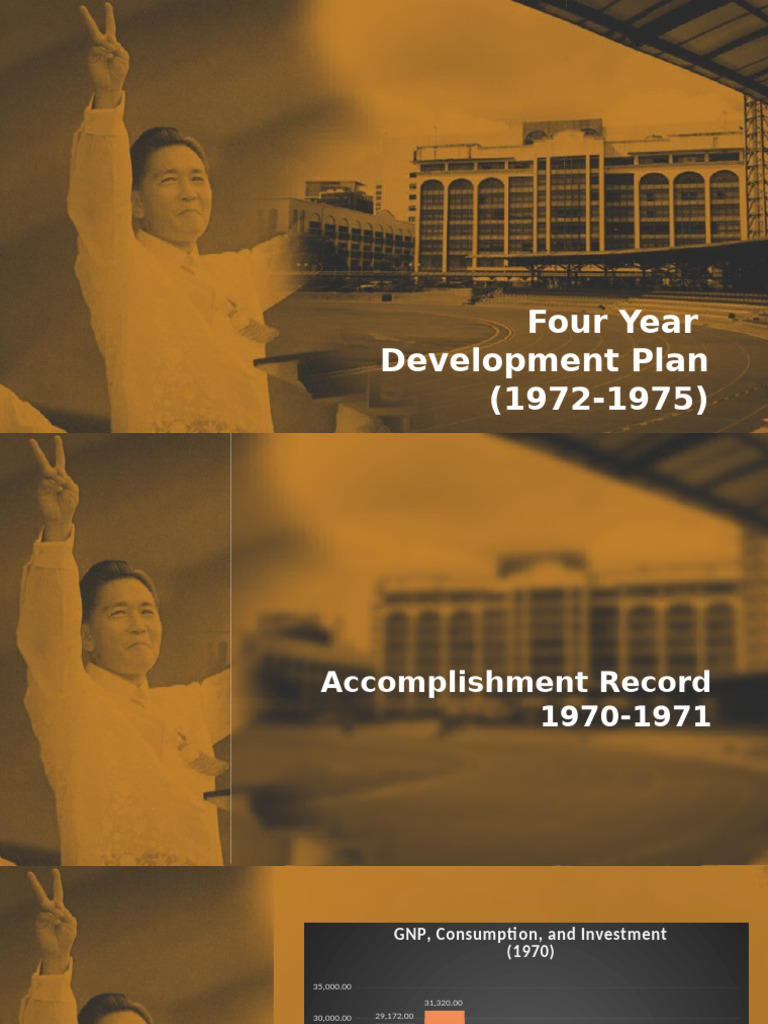 4 Year Dev Plan Marcos Administration | PDF | Economics | Consumption ...